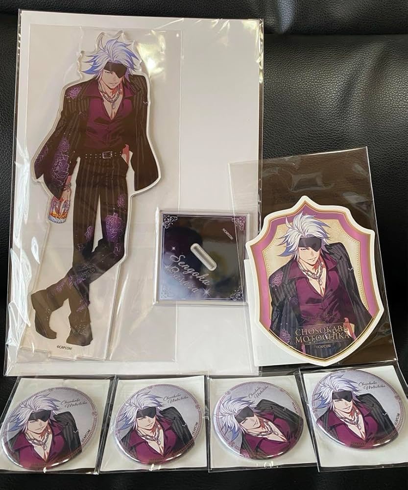 カプくじ　戦国BASARA　長宗我部元親 Amazon.co.jp: 戦国BASARAカプくじ アクリルスタンド 長宗我部元