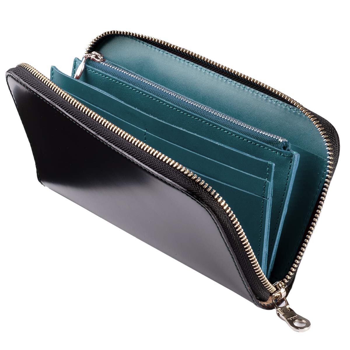 Amazon | [エルディアブロ] 長財布 メンズ 本革 コードバン×栃木