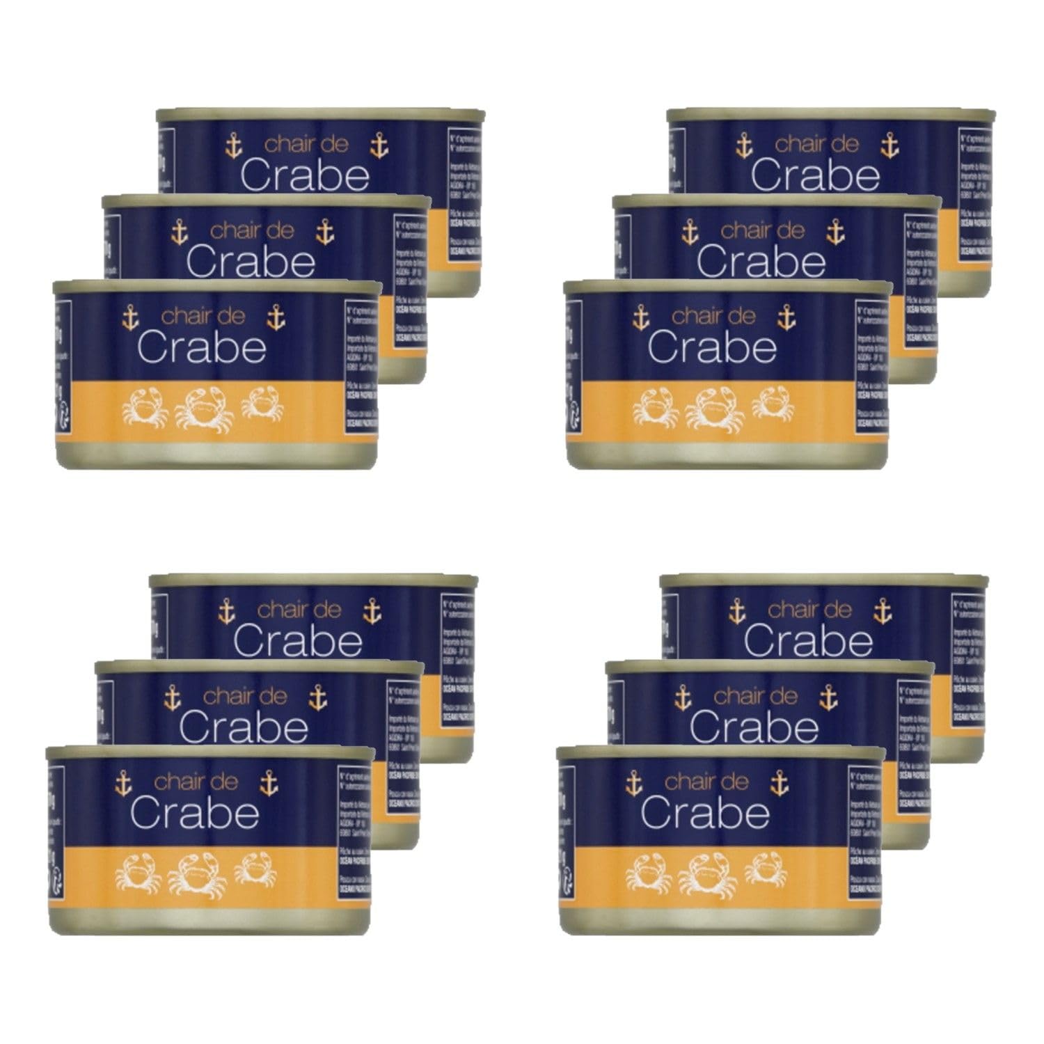 12 x Krabbenfleisch – Box 170 g