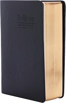 ITODA Blank Bible Notebook Journals Unlined Vintage PU Leather Cover Classic Thick Diary Life Records Writing Page Sketch Drawing Office School Sketchpad Scrapbook Plains Daily Paper Book