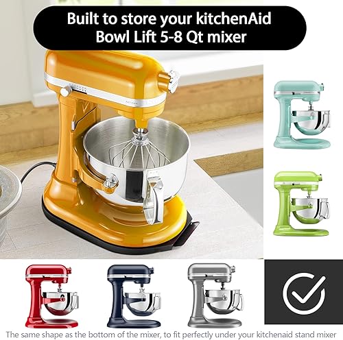 Miniatura 2 de Mezclador deslizante mejorado para batidora Kitchenaid, bandeja deslizante para electrodomésticos de cocina, bandeja deslizante, mezclador,