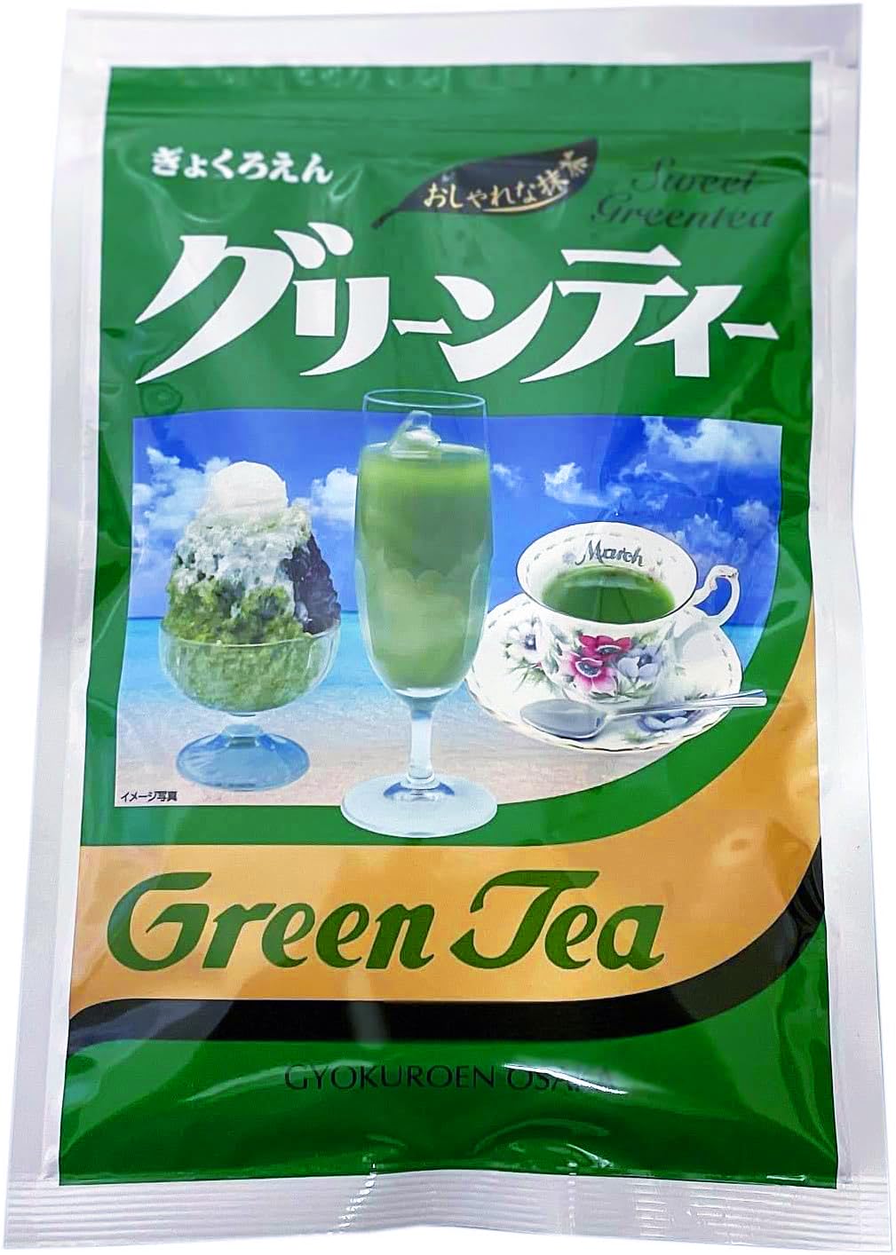 Amazon | 大阪ぎょくろえん グリーンティー120g | 大阪ぎょくろえん