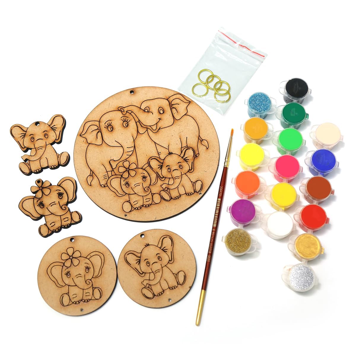 picknMAKE Painting Kit for Kids, Art & Craft Kit, Tool Kit for Kids, Craft Kit, Kids Craft Activity Kit, Wooden Tool Kit for Kids, Elephant Craft for Kids (All Material Included) (B0CZ739RWQ) Amazon Price History, Amazon Price Tracker