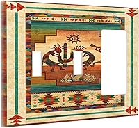 Vista 78 de Cubierta de interruptor de luz decorativa de pared de bruja negra Ouija Gótica Esqueleto Calavera 1 banda Placa frontal eléctrica de interruptor