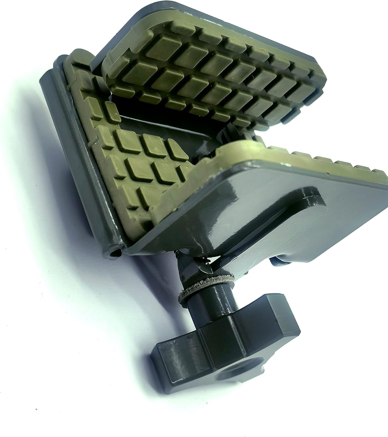 Gun Saddle Shooting Platform Polymer Saddle Precision Rifle Rest - Tripod Mount Adapter (Green Green)