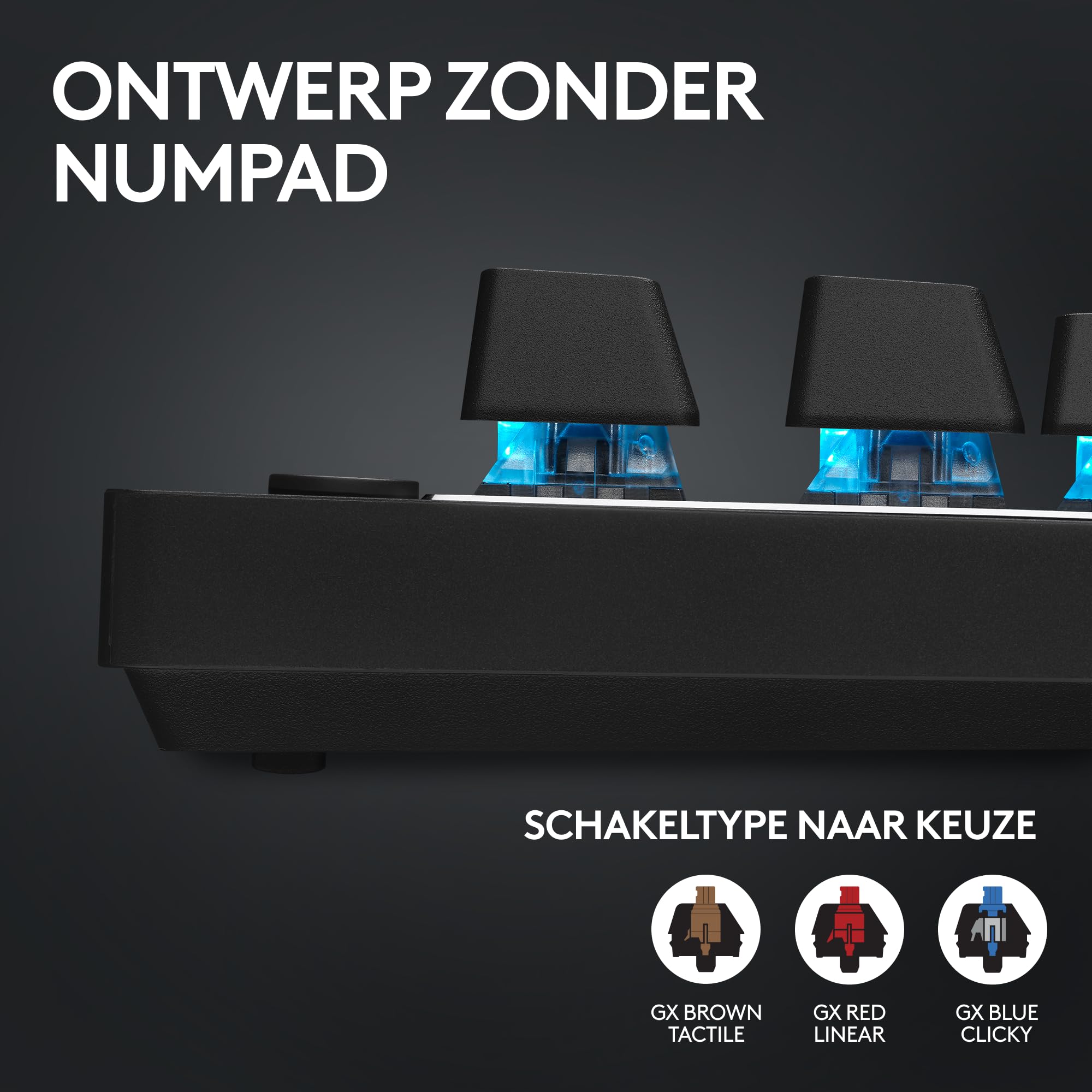 Logitech G PRO X TKL LIGHTSPEED tastiera gaming wireless, design ultraportatile senza tastierino numerico, LIGHTSYNC RGB, tasti PBT, switch tattili (GX Brown), US International QWERTY, PC - Nero