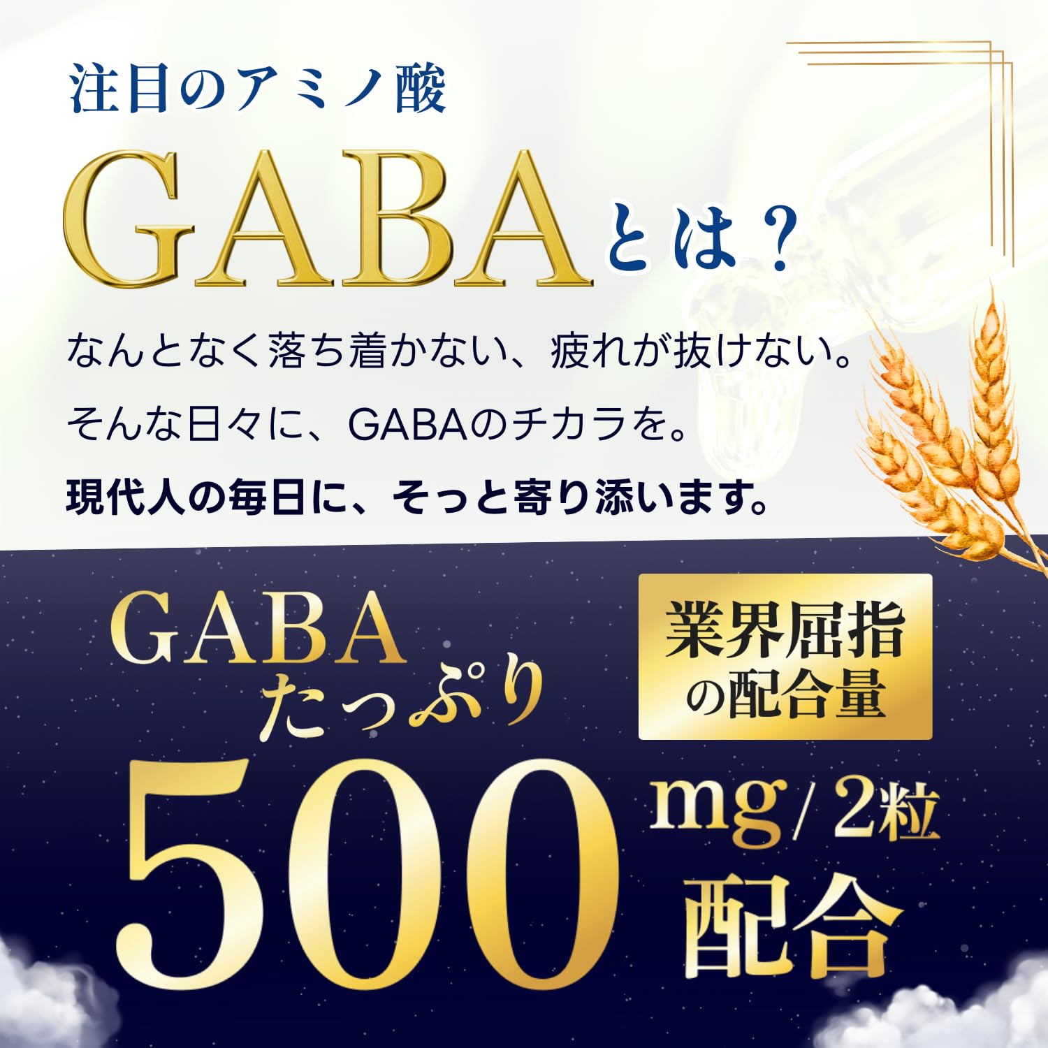 Amazon.co.jp: INNOCECT GABA サプリメント 1食500mg たっぷり60日分