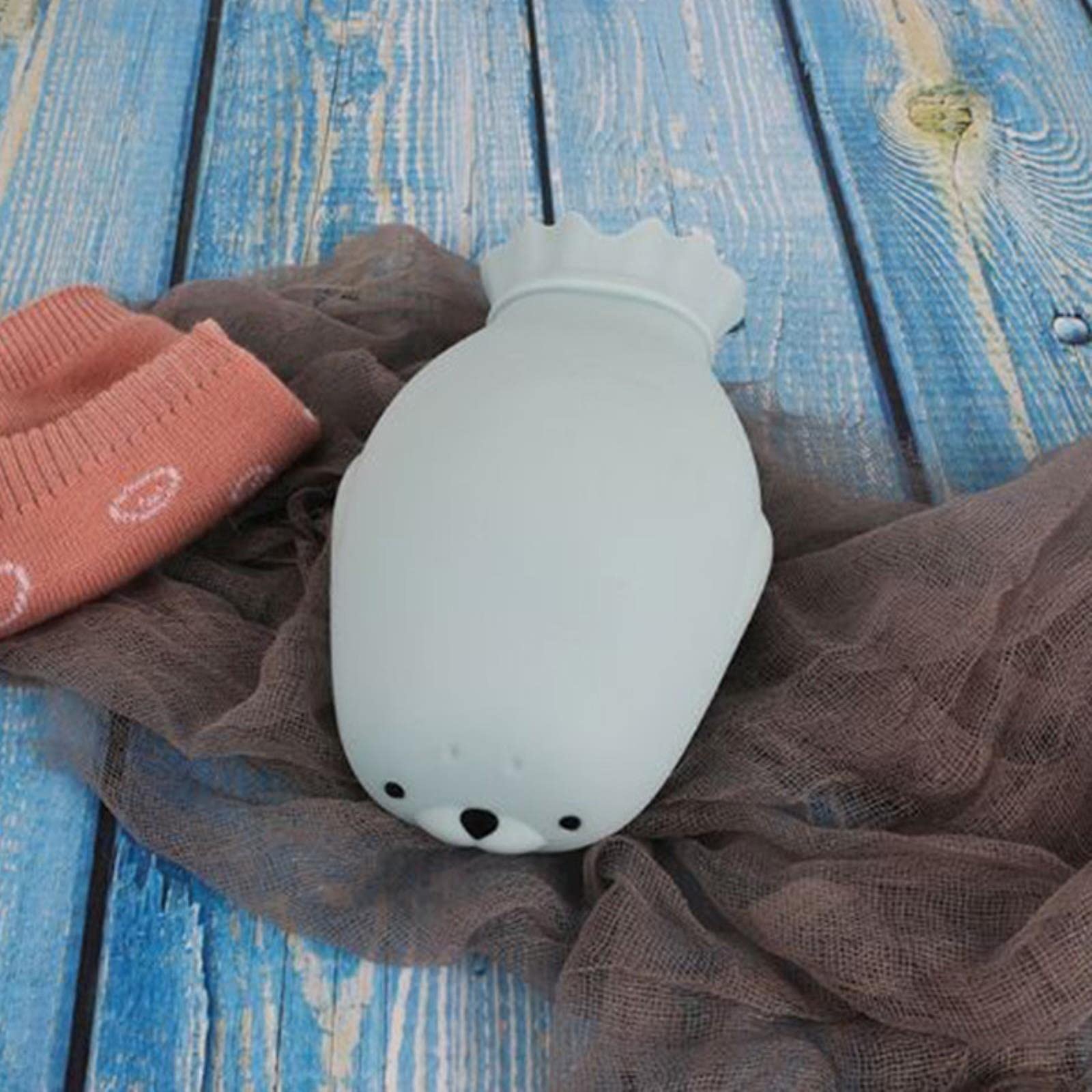 torba na gorącą wodę, Ciepło, szczelna termofor, termofor, termofory, termofory 450 ml przenośna kreskówka ocieplenie dłoni silikonowy mini termofor dla dziewczynek kieszonkowy termofor do rąk i stóp