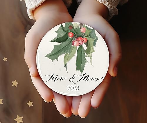 Miniatura 5 de Custom Ceramic Christmas Ornaments (Photo + Year)