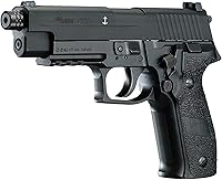 Vista 2 de Sig Sauer P226 Airgun .177 Cal con tanques C02 de 15 x 0.42oz y paquete de 500 pellets de plomo (BLK)