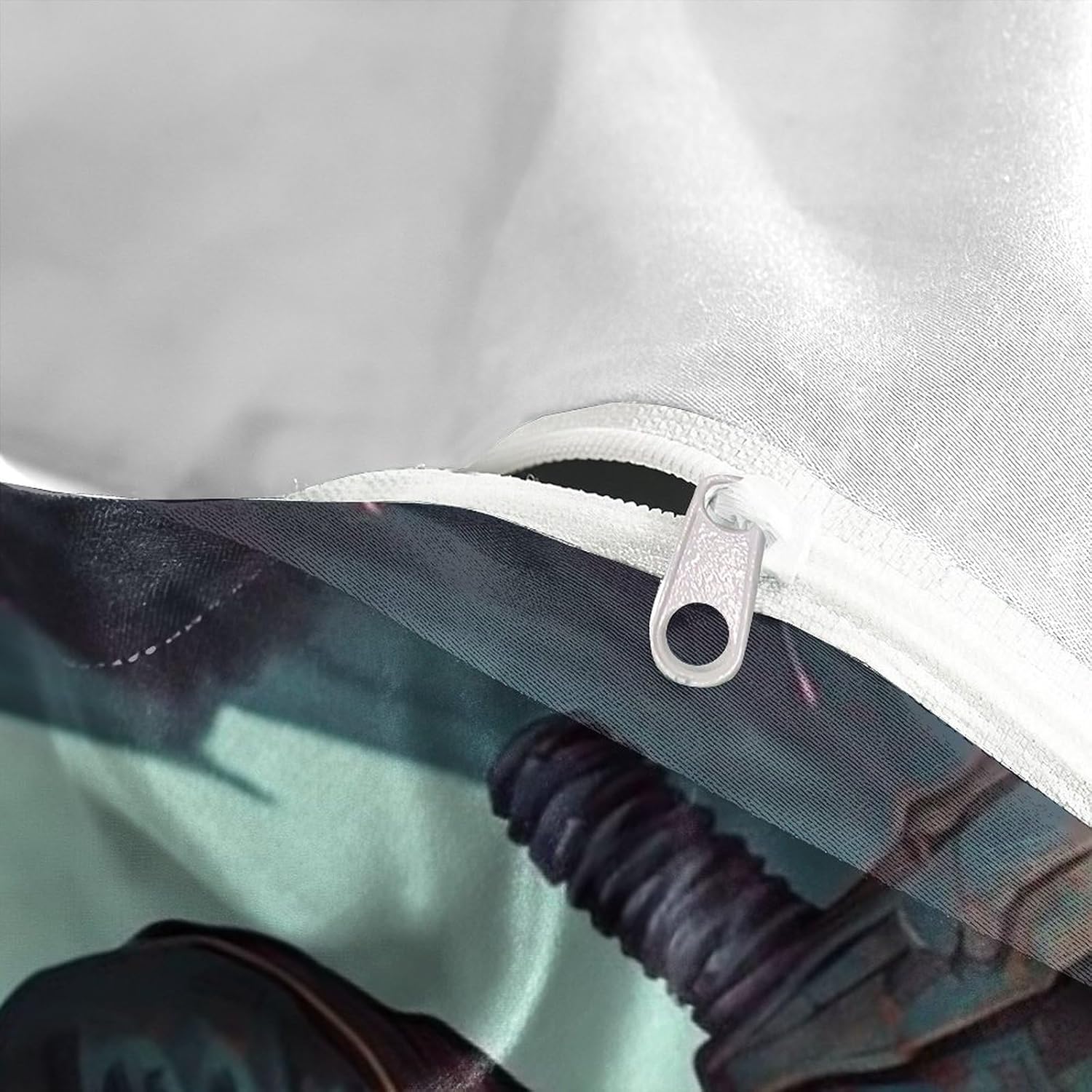 Printed Quilt Cover 3D Print Pillow Cases Bedding Set Soft Easy Care Bedding Quilt Cover Set Quilt Cover Children Room Decor 2 Pillowcases Full（203x228cm）