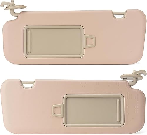 Miniatura 6 de Parasol para el lado izquierdo del conductor compatible con Hyundai Elantra AD 2016, 2017, 2018, 2019, reemplaza # 85210-F0100TTX (gris)