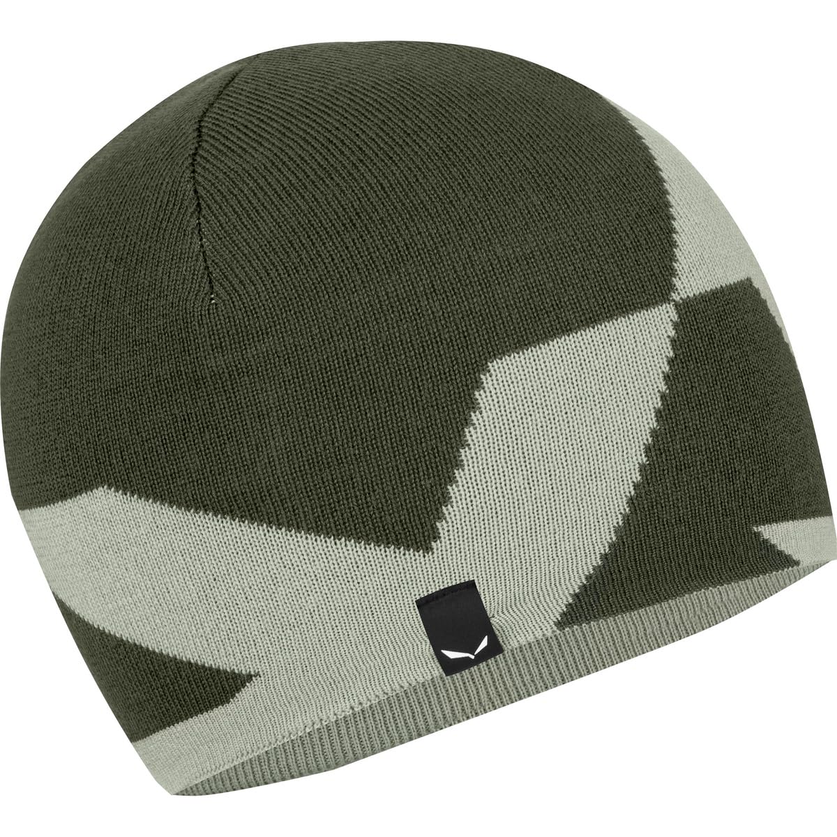 Salewa Pure Reversible Merino Beanie, Dark Olive/0910, Unisex
