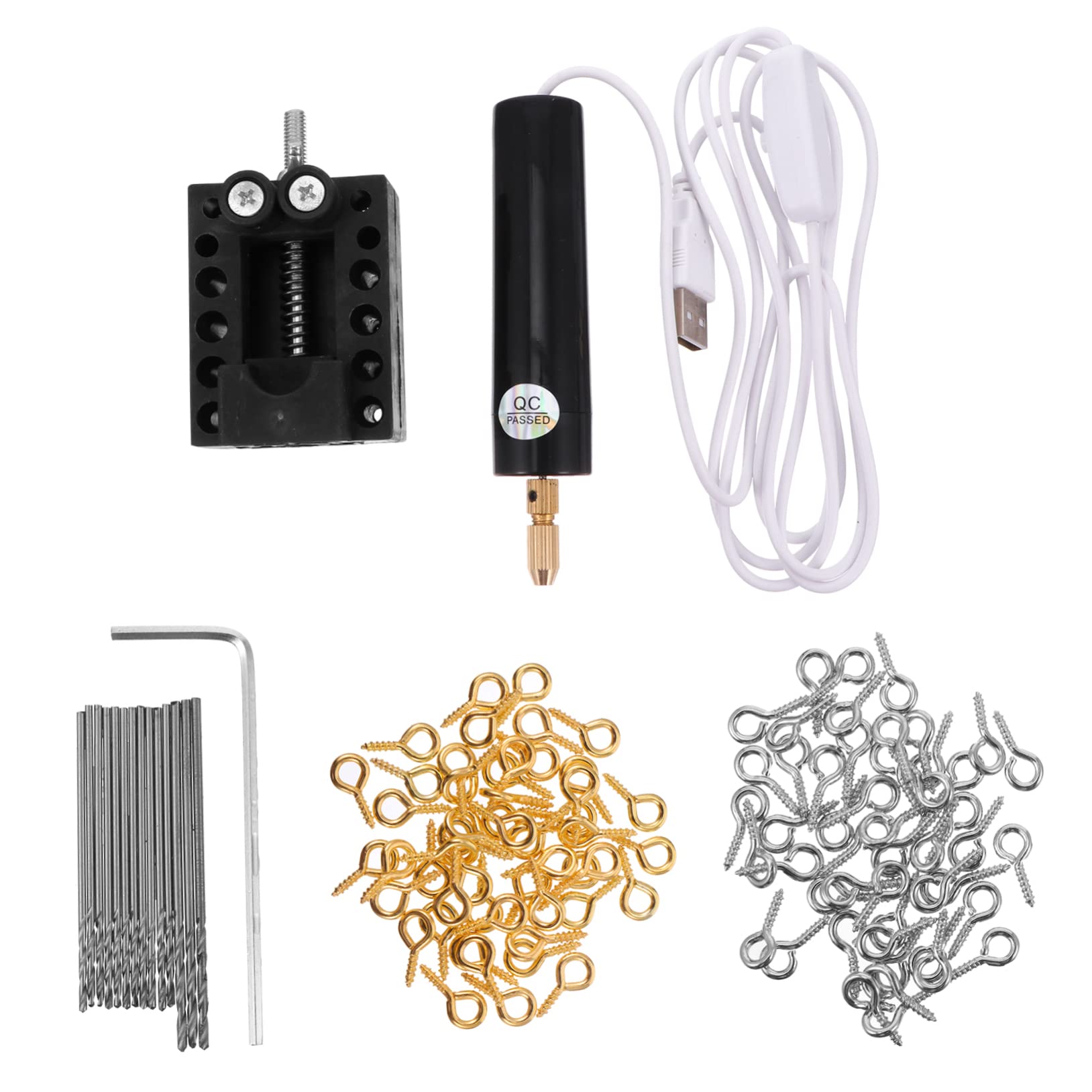 Mini perceuse USB kit outils électriques forets pour percer résine