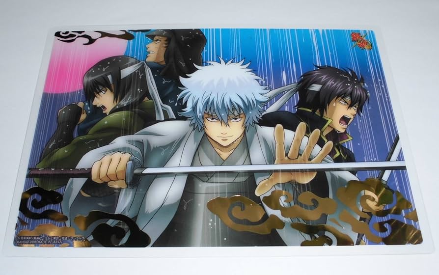 Amazon.co.jp: 銀魂 クリアコレクションB.I.G. 攘夷4人(ゴールド