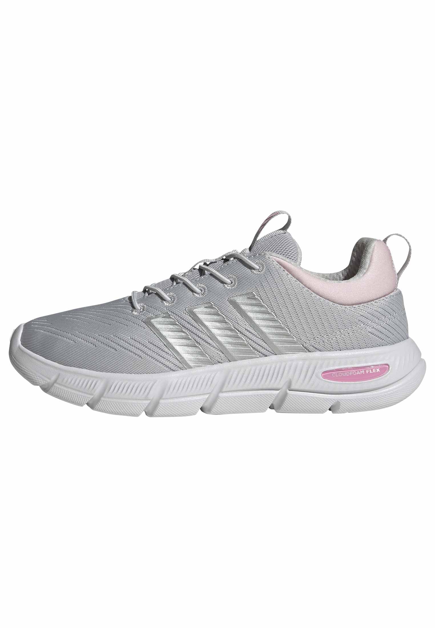 adidas Women's Zapatilla con Cordones ELÁSTICOS Cloudfoam Flex