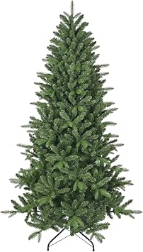 Kadunmina 6ft Unlit Artificial Christmas Tree, PE&PVC Green Tree