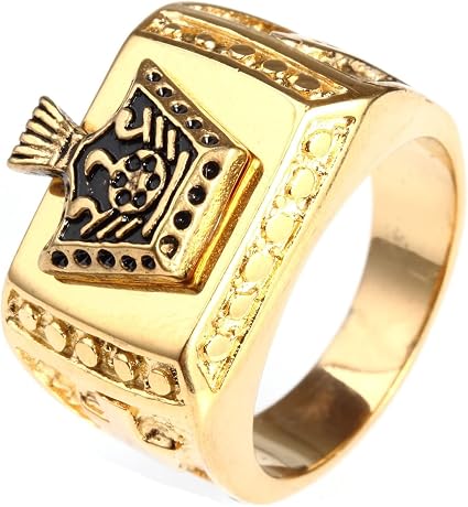 Daesar Anillo 1PCS Anillos para Hombre Louis Vuitton Anillo de Hombre Anillo  Corona Águila Punk Retro Anillo Oro Anillo Talla 27 : Amazon.com.mx: Ropa,  Zapatos y Accesorios