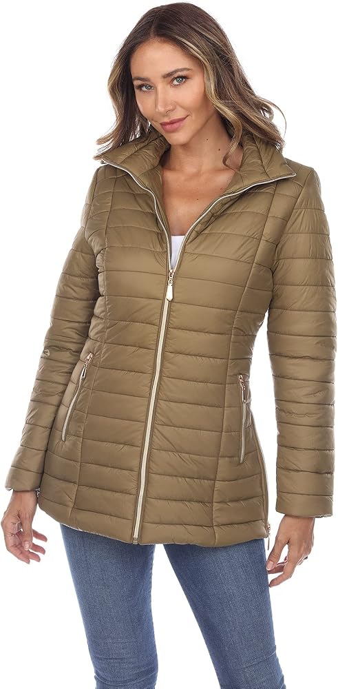 abrigo acolchada mujer