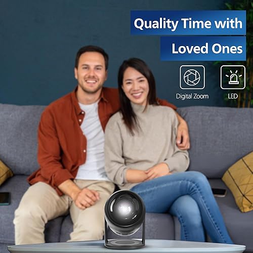 Miniatura 5 de Philips, Proyector de cine en casa Neopix 150, Full HD 1920 x 1080p, giratorio de 180 grados, fuente de luz LED, modo espejo, WLAN 6, sonido estéreo