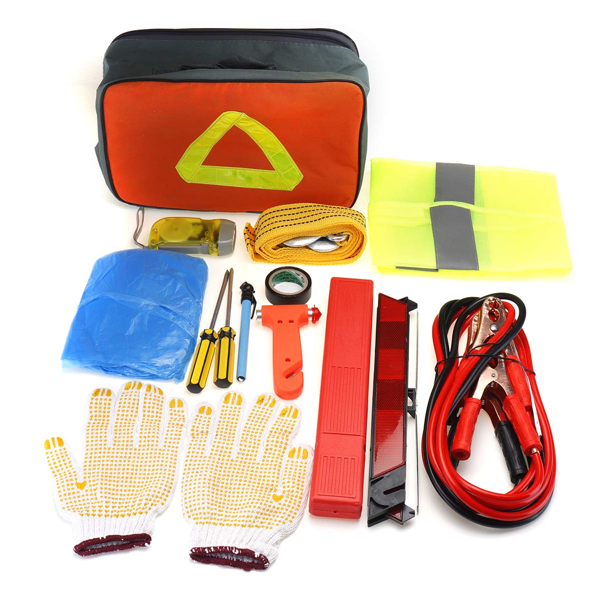 YONGYAO Auto-Notfall Satz Portable Auto Set Auto Werkzeugtasche Stück Fahrzeugsicherheit