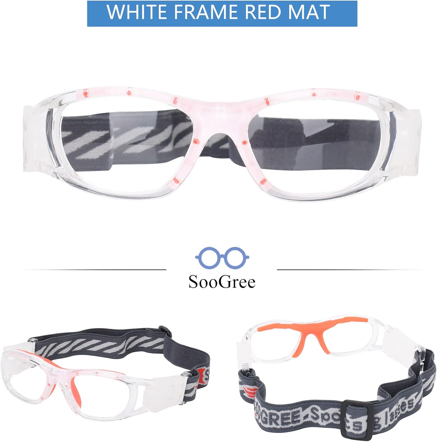 SooGree Kids Sport Goggles Basketball Dribbling Soccer Football Sports Protective Eyewear Goggles Eye Safety Glasses