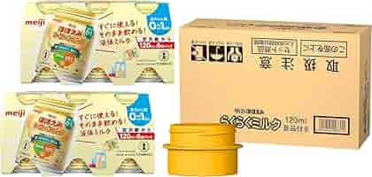 エイデンアンドアネイ　はぐくみ ほほえみ液体ミルク6缶120 はぐくみキューブ Amazon.co.jp: 明治 ほほえみ らくらくミルク 液体タイプ 120ml