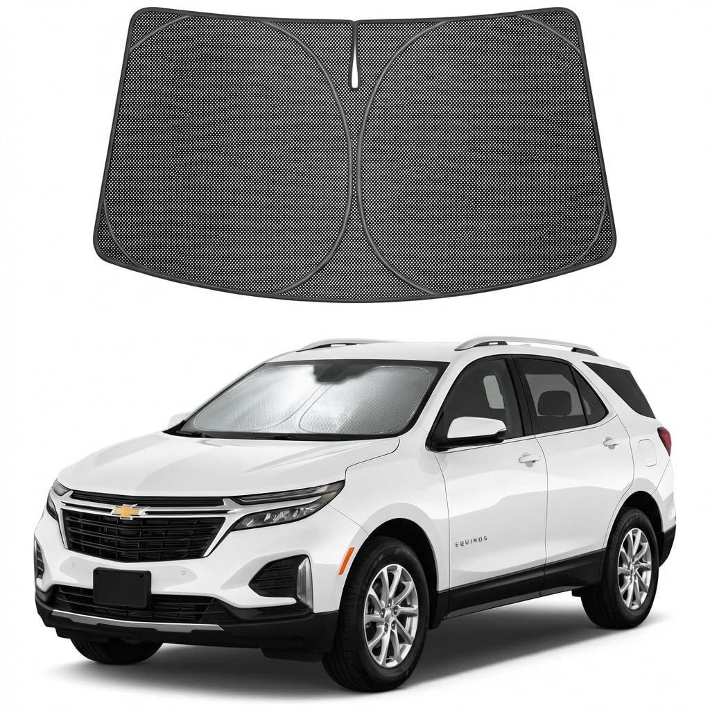 Proadsy Custom Fit Car Windshield Sun Shade for 2025-2026 Chevrolet Equinox