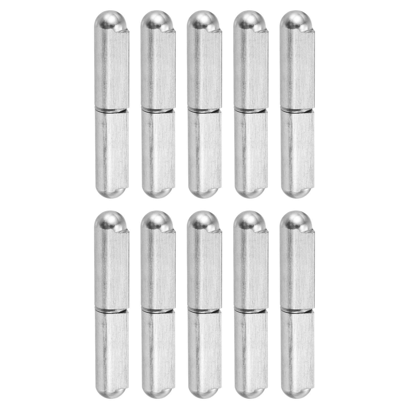 Charnière à barillet soudé en inox 304 de 7,6 cm pour portail et remorque x10