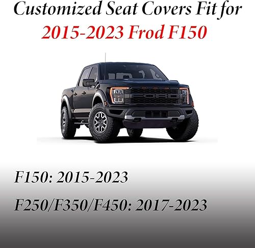 Miniatura 6 de Coverado Fundas de asiento delantero, protector de asiento de lona impermeable para cojines de asiento de automóvil para niños y perros, fundas de