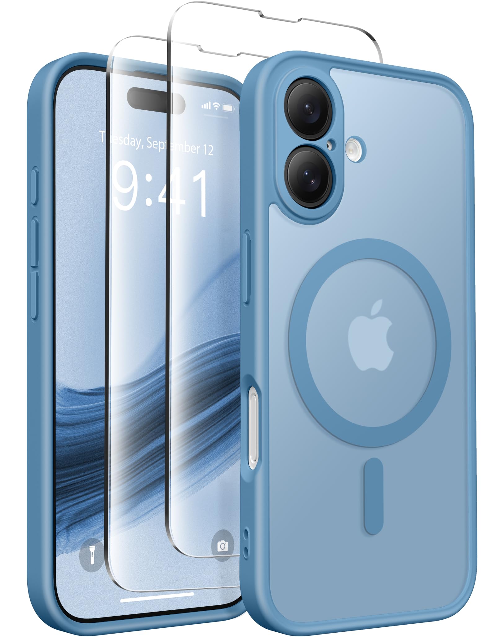 Coque iPhone 16 magnétique mate antichoc et fine - 8