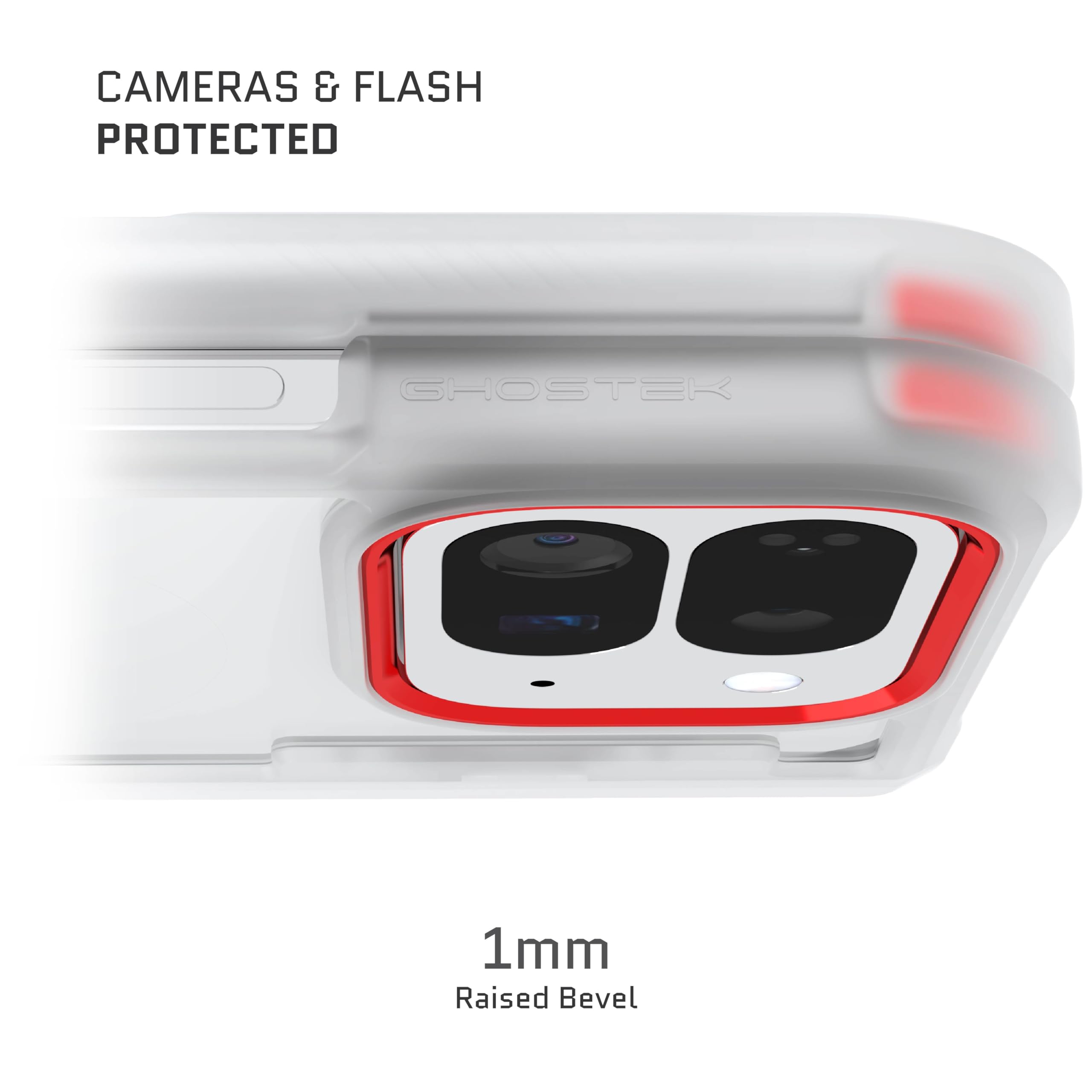 Ghostek Covert Schutzhülle für Pixel 10 Pro Fold 2025 mit integriertem Ständer und vollständigem Scharnierschutz, transparent, entworfen für Google Pixel10 Pro Fold 20,3 cm (8 Zoll) (transparent)