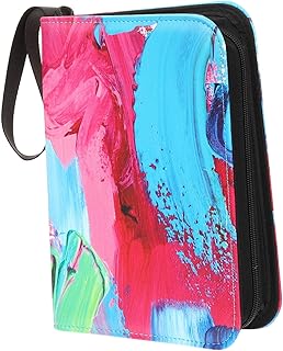 ibasenice Recipientes De Cartões Porta-Cartões Esportivos Fichário De Couro Fichário De Álbum De Cartões De Basquete Fichário Pu De Cartões Fichário De Cartões De Jogo