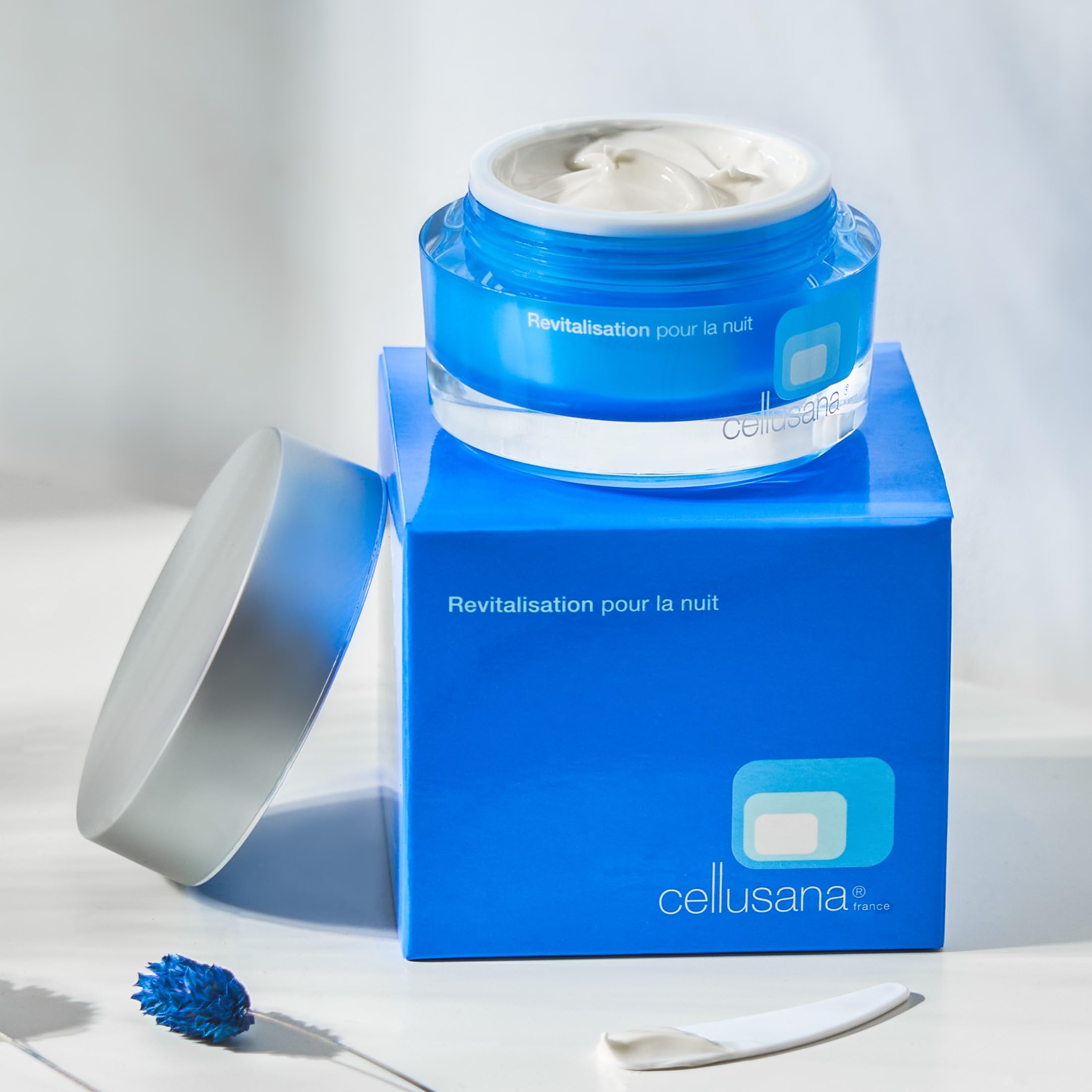 Cellusana® Nachtcreme – Regenerierende Anti-Aging Nachtpflege mit Zellpeptiden & Hyaluron – Fördert Hauterneuerung & Zellregeneration – 50ml Made in Germany
