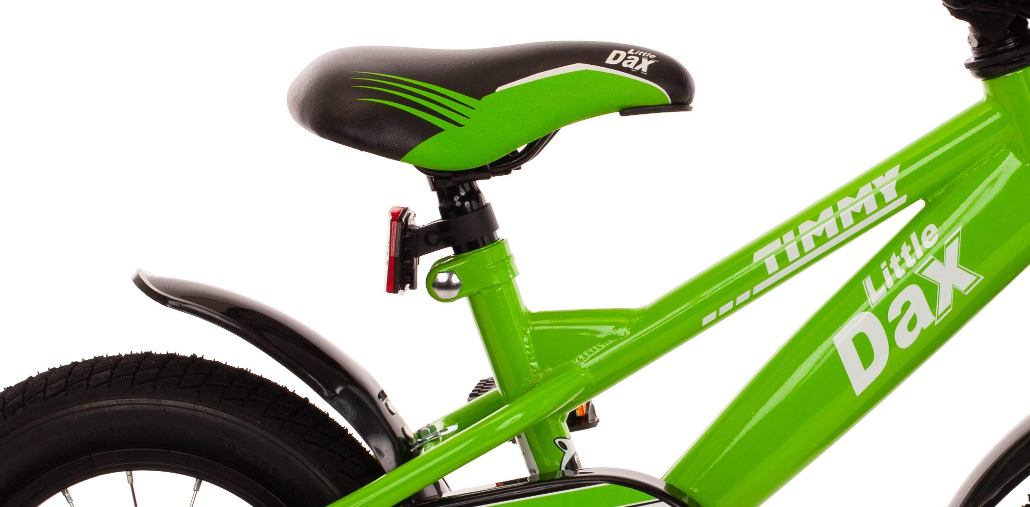 Little Dax Timmy 12,5 Zoll Kinderrad mit Rücktrittbremse grün Sport & Freizeit