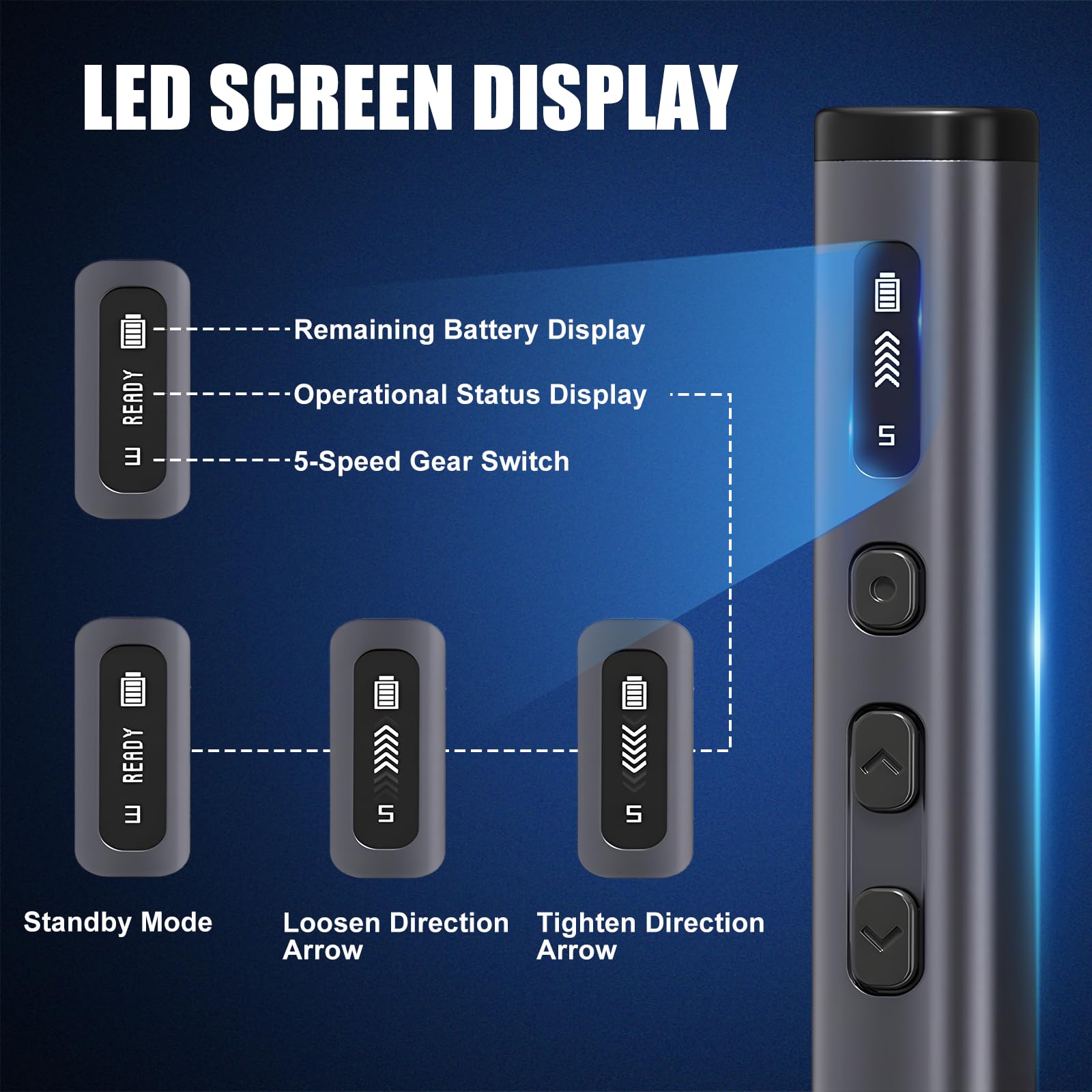 Kit de herramientas de reparación eléctrica de precisión 78 en 1 para electrónica, mini herramienta eléctrica inalámbrica con 72 puntas magnéticas y carga USB-C, juego de reparación de energía para