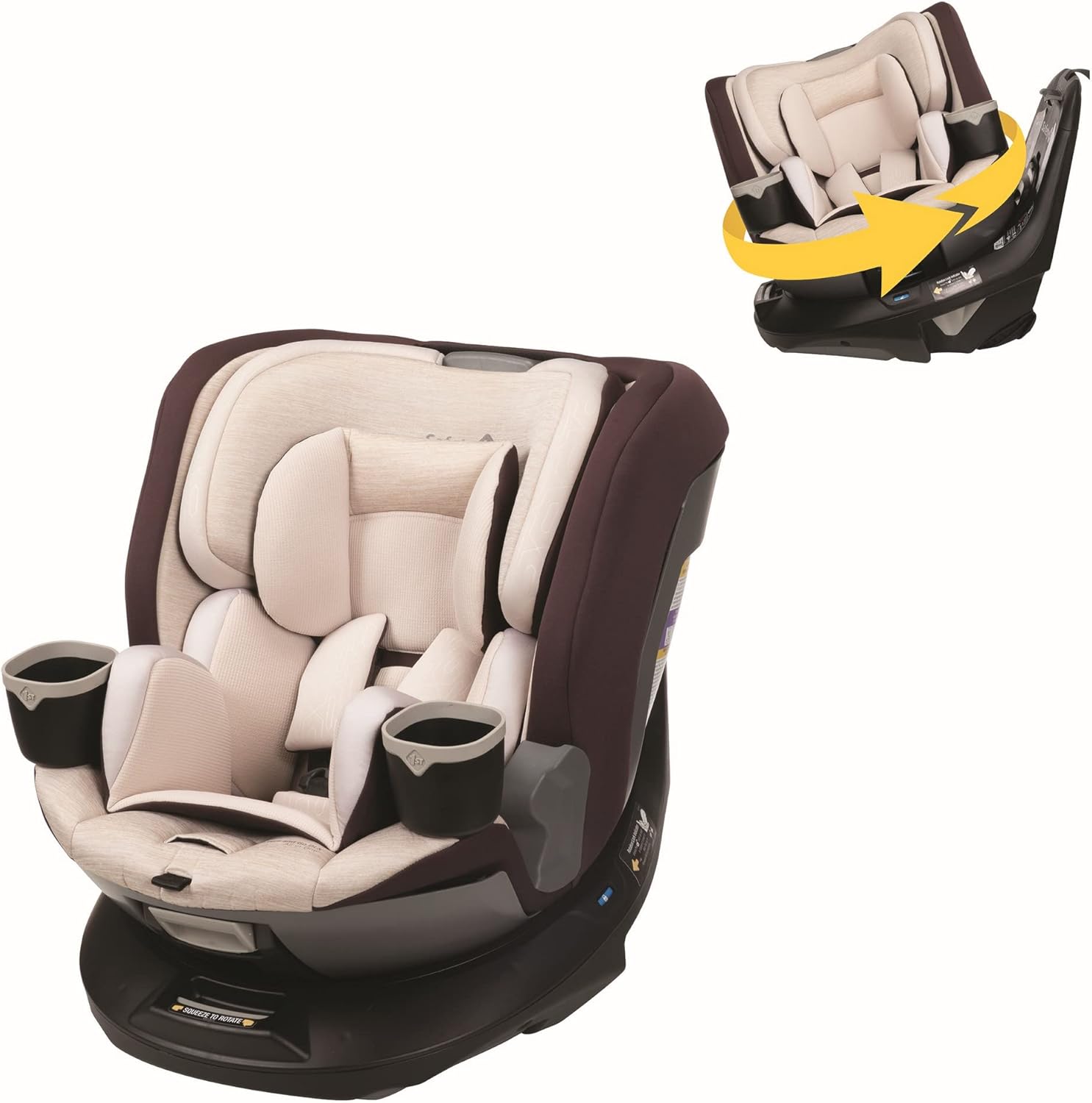 Safety 1st Turn and Go DLX 360° Rotating Convertible Car Seat in Dunes Edge