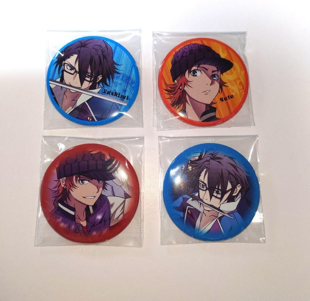 K アニメK キャラバッジコレクション スクエア缶バッジ 伏見猿比古