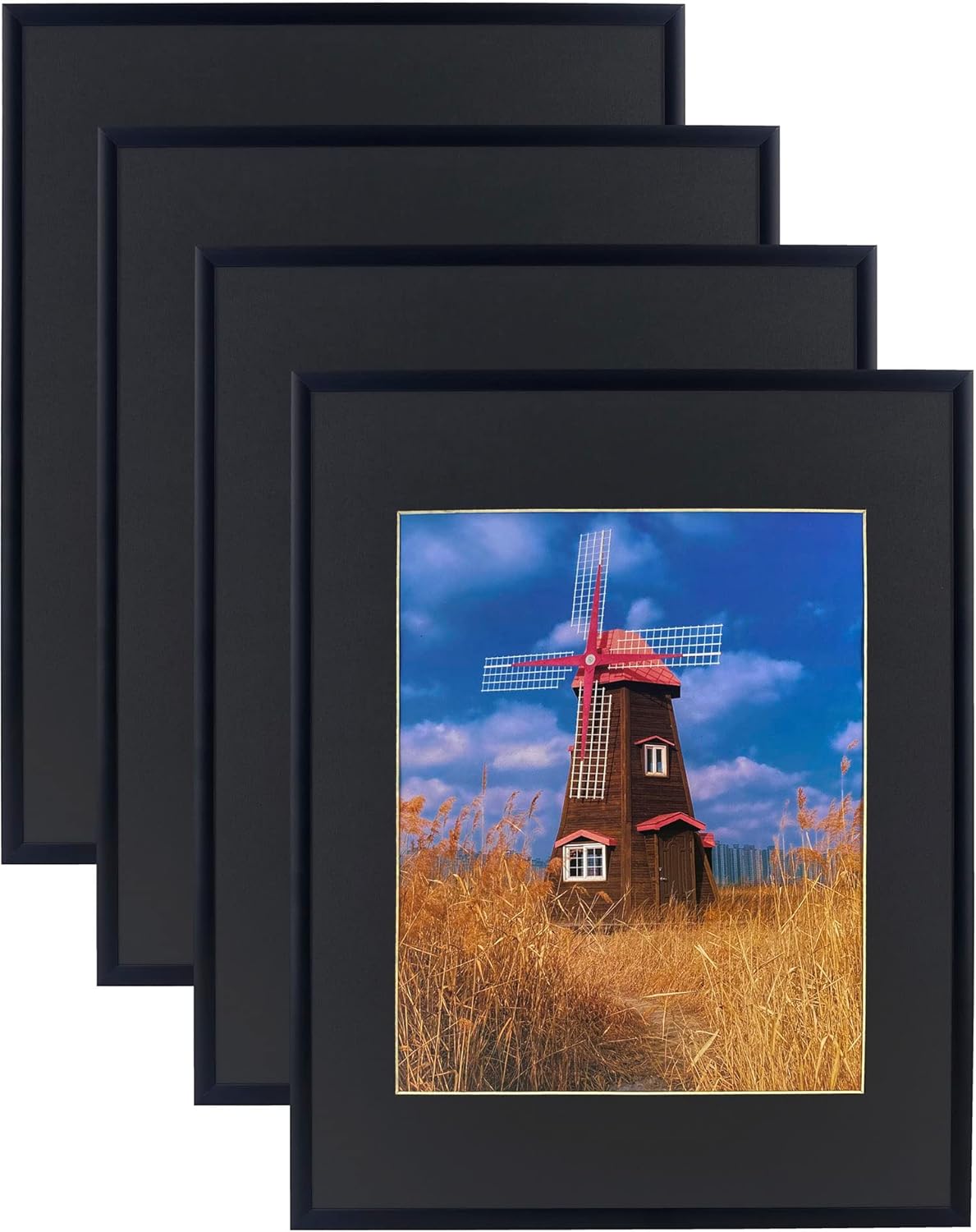 Gold Home 11x14 Inch Aluminum Metal Picture Frame with