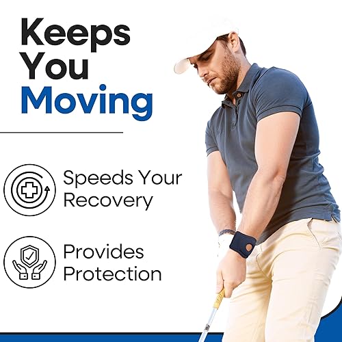 Miniatura 8 de Muñequera de compresión para desgarros TFCC  Alivio del dolor del túnel carpiano y la tendinitis  Agujero acolchado para cubital  Soporte de muñeca