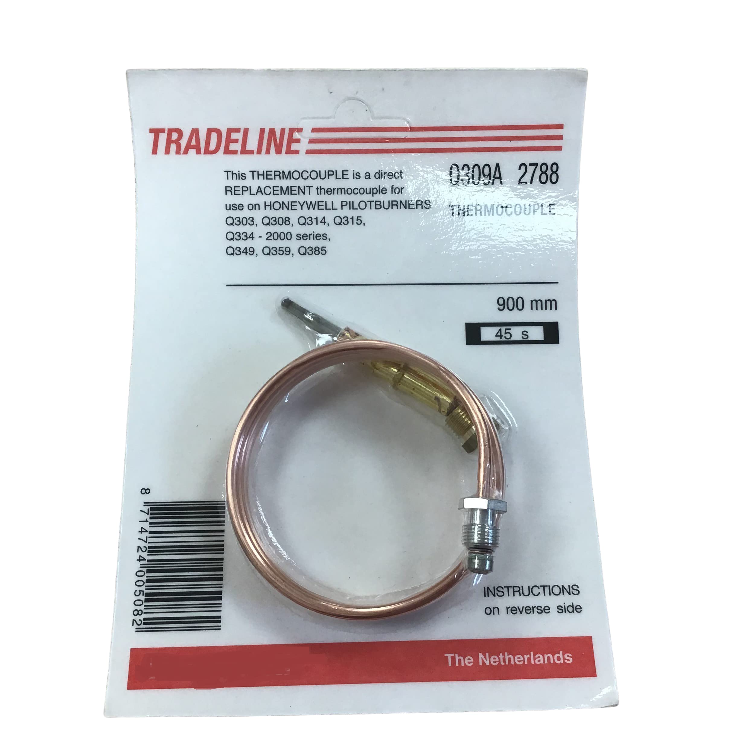 Resideo Honeywell Home Thermocouple 900mm Q309A 2788 from B&Q