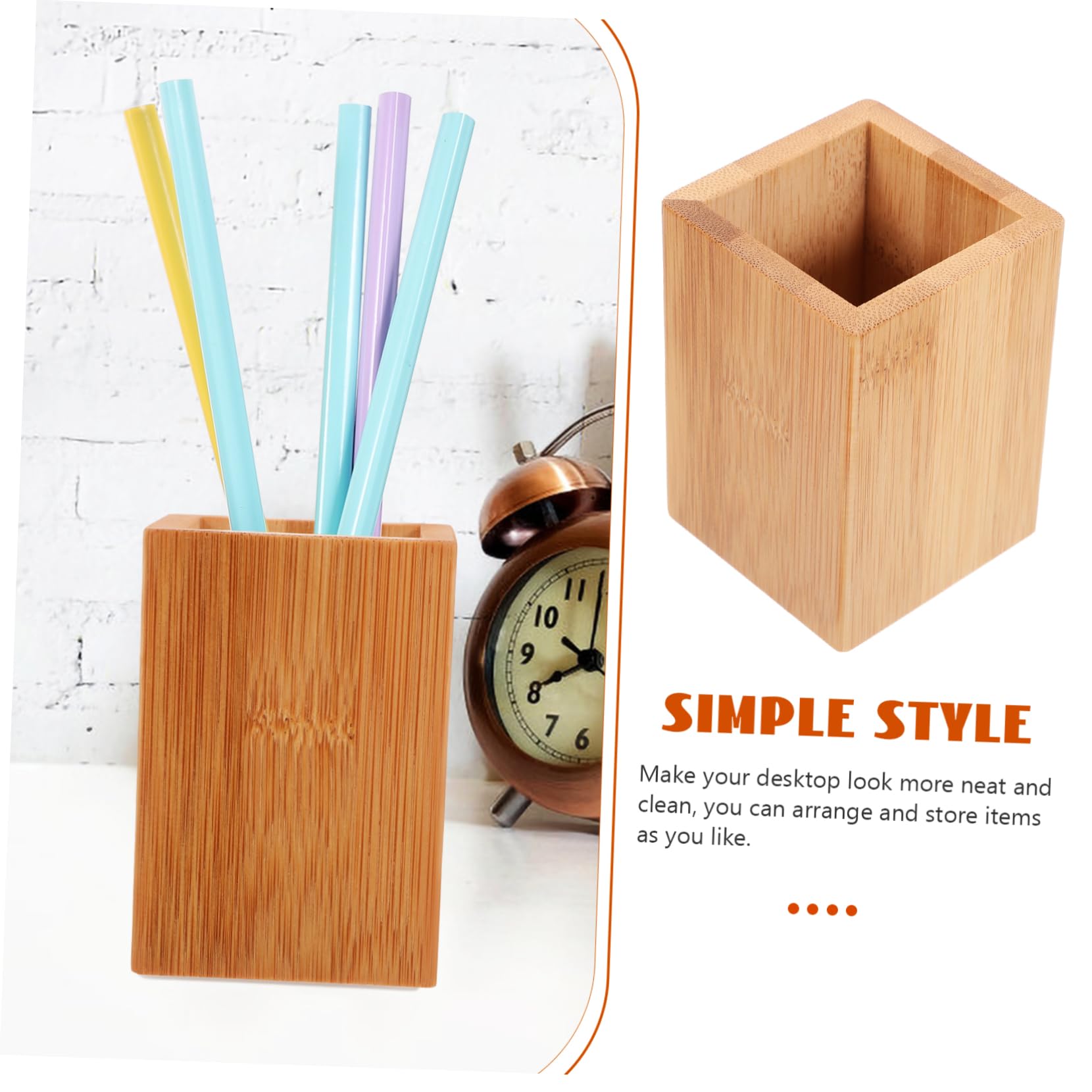 Lurrose 5 Set Di Contenitori Per Penne E Cancelleria Da Scrivania Secchielli Per Penne Contenitori Per Decorazioni 2 Pezzi * 5