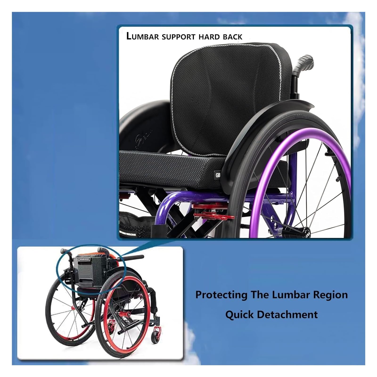 Silla De Ruedas Plegable Sillas De Ruedas Deportivas Y De Ocio For Adultos, Silla De Ruedas De Transporte, Silla De Ruedas Deportiva Ultraligera Y Plegable Todoterreno, Silla De Ruedas Manual Portátil