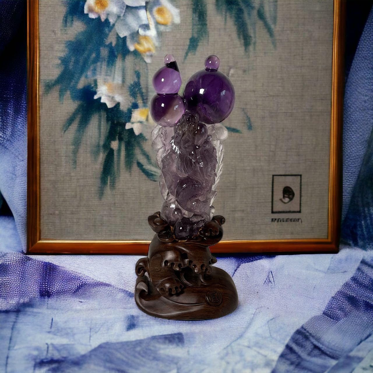 アメジスト 紫水晶 彫刻 龍 竜 ドラゴン 風水 パワーストーン 置物 Amazon.co.jp: アメジストの龍の置物 紫水晶 愛の守護石 辰