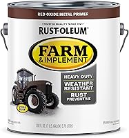 Vista 28 de Rust-Oleum Farm & Implement 280176 - Pintura esmaltada, galón, naranja (Allis Chalmers Orange)