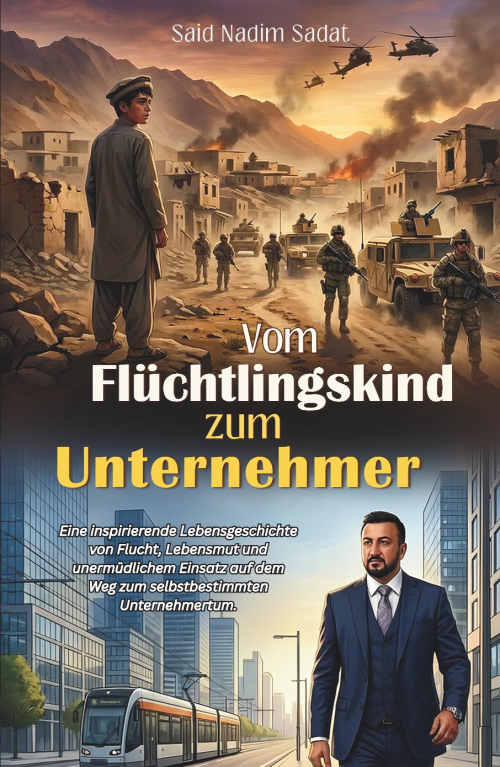 VOM FLÜCHTLINGSKIND ZUM UNTERNEHMER: Eine inspirierende Lebensgeschichte von Flucht, Lebensmut und unermüdlichem Einsatz auf dem Weg zum selbstbestimmten Unternehmertum.