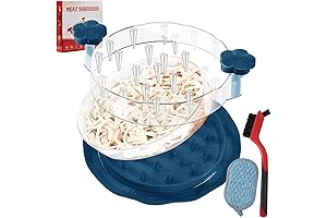 Easily Shred Chicken with Ergonomically-Designed Chicken Shredder