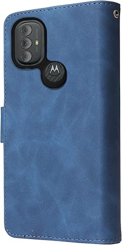 Miniatura 5 de Asuwish Funda compatible con Motorola Moto G Power 2022 5GMotoG Pure 2021, protector de pantalla de vidrio templado, funda con tapa, tarjetero para