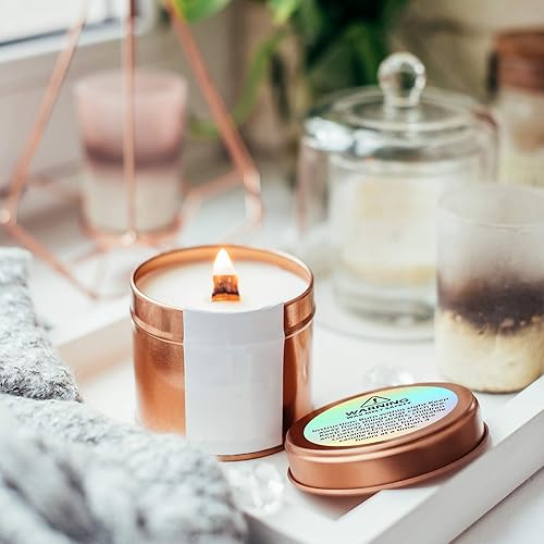 Miniatura 6 de Etiquetas holográficas de advertencia de velas, calcomanías de seguridad de fusión de cera para tarros de velas, latas, recipientes, suministros