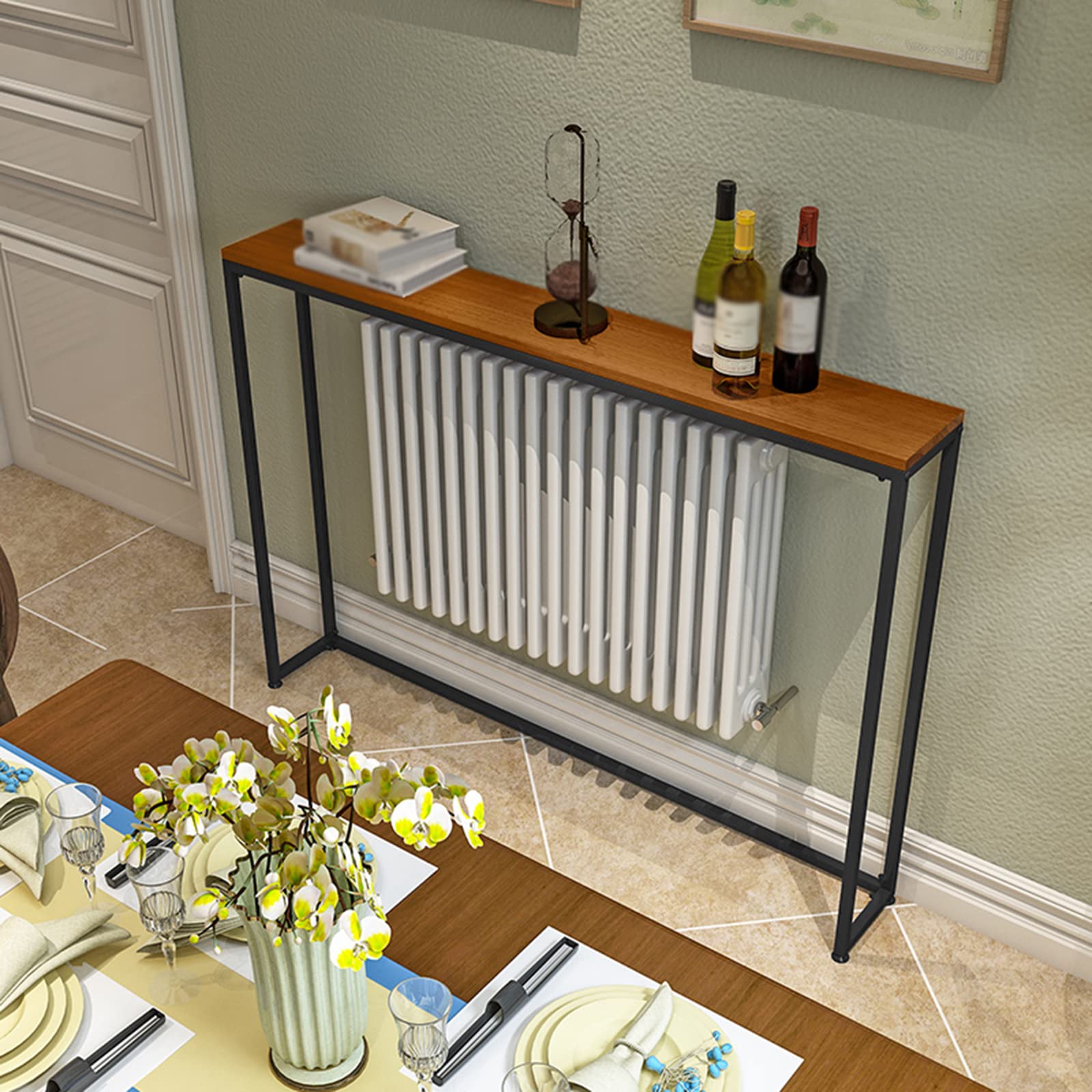 限定】100×36 カウンターテーブル 一脚のみアンティーク